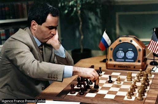 Kasparov com 15 anos, o Ogro de Baku 